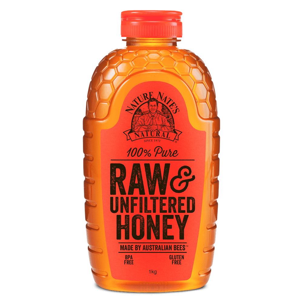 Raw & Unfiltered Honey Nature Nates Australia